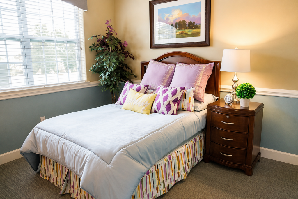 Calveria Living at Fort Mill Apartment Bedroom